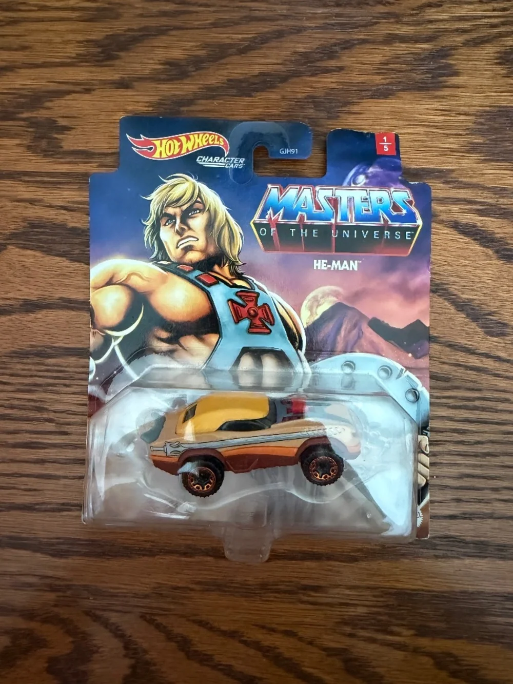 2022 Hot Wheels Character Cars Masters of the Universe He-Man HMV35